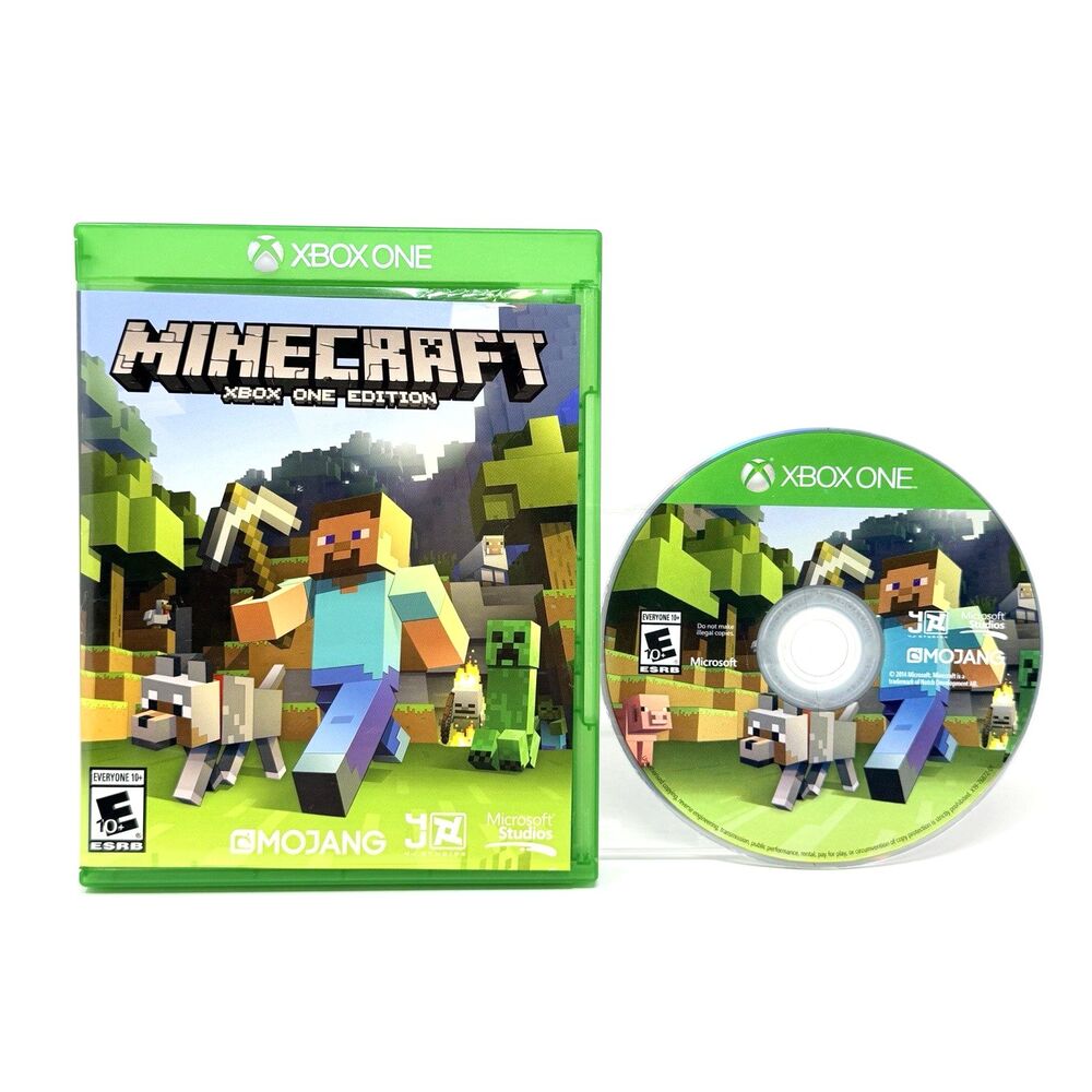 Minecraft Xbox One Edition Microsoft Xbox One 2014 Complete CIB Tested